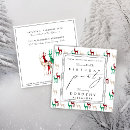Search for december square invitations Watercolor