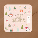 Recherche de pingouin rose autocollants Enfants