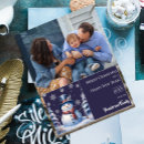 Search for snowman christmas cards Purple