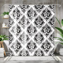 Search for black and white damask shower curtains Pattern