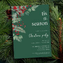 Search for green seasonal invitations Elegant