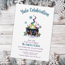 Search for winter solstice invitations Snowflakes