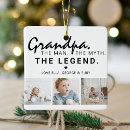 Search for funny dad ornaments Grandpa