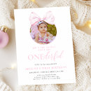 Search for onederful girl birthday invitations Pink
