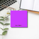 Search for purple post it notes Clean