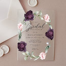 Search for stylish bride invitations Botanical