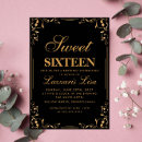 Search for simple sweet 16 invitations 16th birthday party