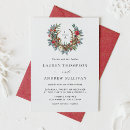 Search for pinecone wedding invitations Watercolor