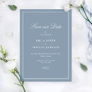 Search for dusty blue save the dates Calligraphy