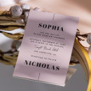 Search for pale pink wedding invitations Elegant