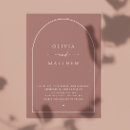Search for dusty rose wedding invitations Elegant