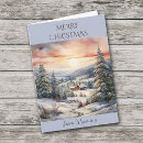 Search for mountain cabin christmas cards Mountains