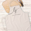 Search for plain color aprons For her