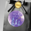 Search for purple snowflakes stickers Gold