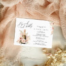 Search for modern brunch and bubbly invitations Boho floral