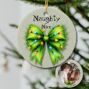 Search for naughty or nice ornaments Green