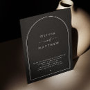 Search for classic elegant wedding invitations Qr code