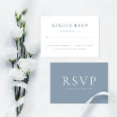 Search for dusty blue rsvp cards Simple