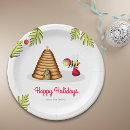 Search for funny christmas plates Holiday season