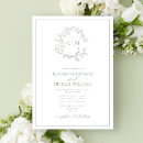 Recherche de vert mariage invitations Pour elle