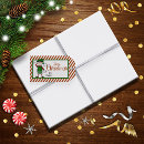 Recherche de elf étiquettes cadeau Rouge