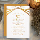 Search for golden anniversary invitations Unique