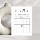 Search for bingo baby shower invitations Elegant