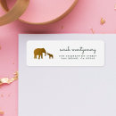 Search for white elephant return address labels Simple