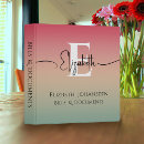 Search for colour pink binders Modern minimalist clean simple