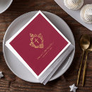Search for burgundy napkins Vintage