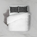 Search for white pillowcases Black and white