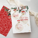 Search for merry christmas thank you cards Elegant