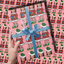 Recherche de christmas pink wrapping paper Noël
