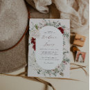 Search for tis the season wedding invitations Floral