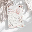 Recherche de un petit lapin invitations Mother to be