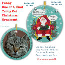 Search for tabby ornaments Grey tabby cat