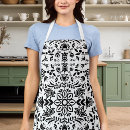 Search for scandinavian pattern aprons Flowers