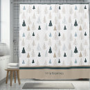 Search for pine trees shower curtains White
