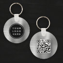 Search for your company logo keychains Qr code