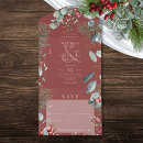 Search for rustic christmas wedding invitations Pine green