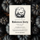 Search for gothic halloween invitations Bats