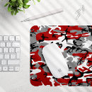 Recherche de armée rouge tapis souris Camouflage gris