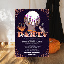 Search for fortune teller party invitations Crystal ball