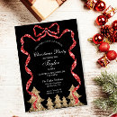 Recherche de ribbon noël invitations Moderne