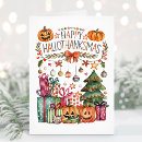 Search for thanksgiving christmas cards Happy hallothanksmas