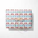 Search for fair isle wrapping paper Reindeer