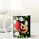 Search for black and white bird mugs Floral