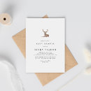 Search for deer baby shower invitations Minimalist