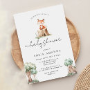 Recherche de renard mignon invitations Garçon