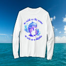 Recherche de dauphin rose tshirts Bleu